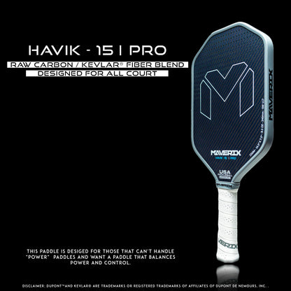 Havik 15 Pro — All Court Paddle with Balance of Power + Control