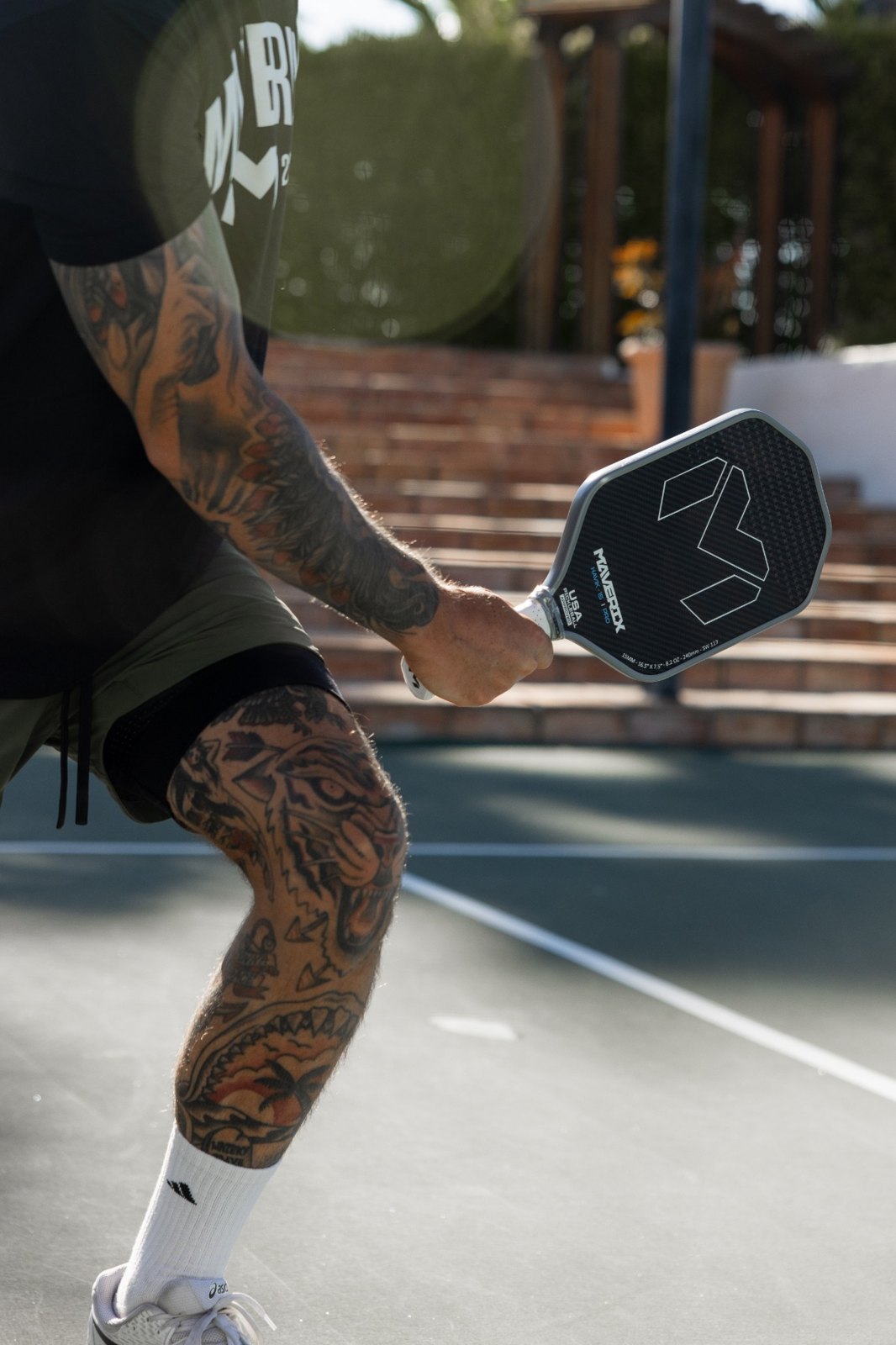 Havik 15 Pro photographed on the pickleball court